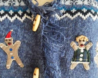 Whimsical Christmas Vest by Erika
