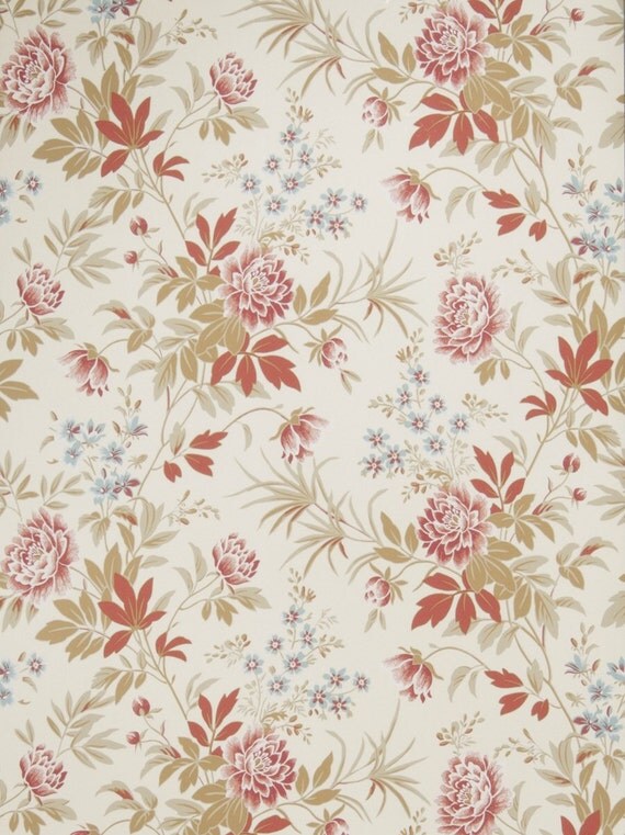 SALE Fabricut Fabric Florette Rouge French General Fabric by