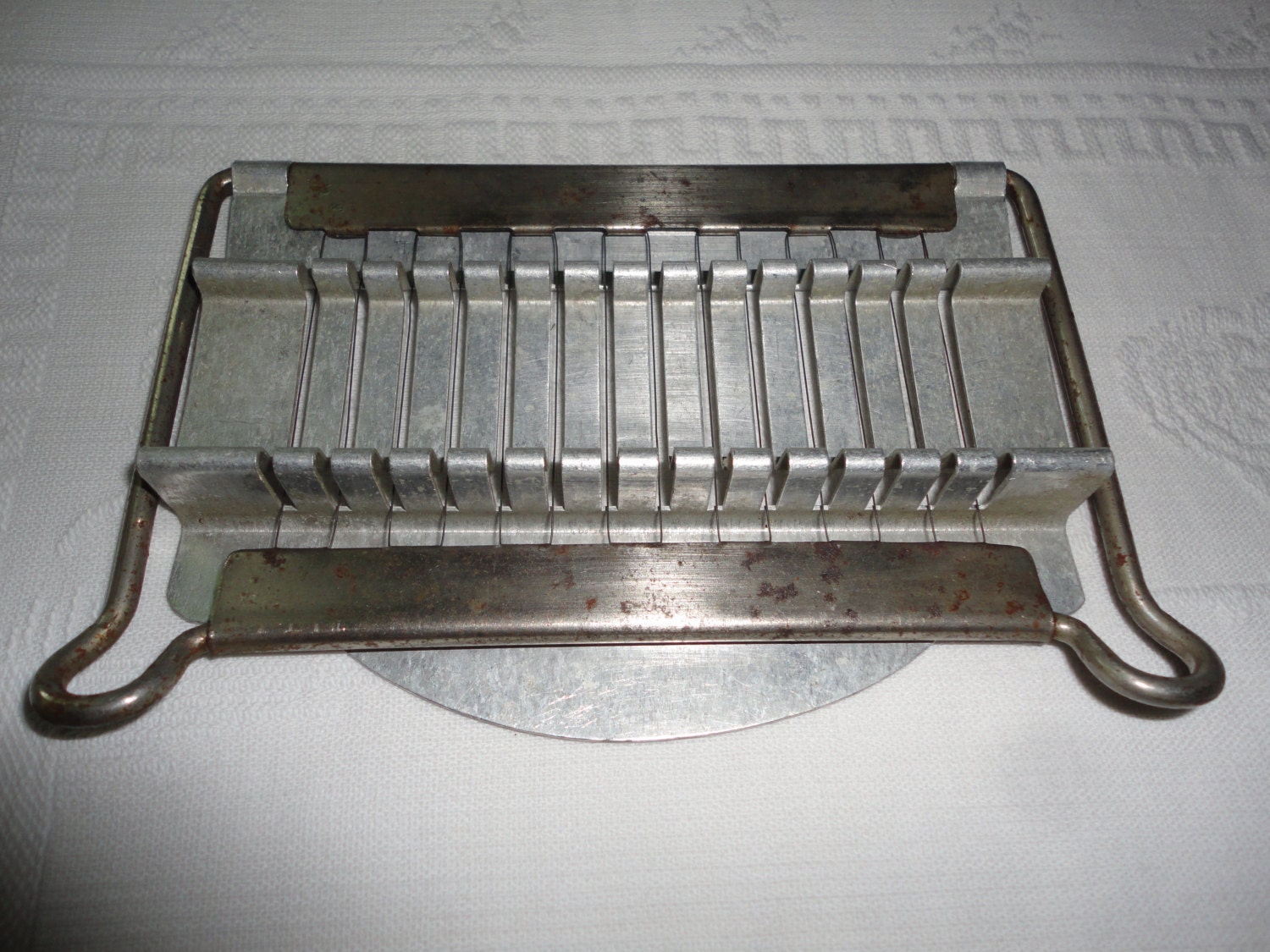 vintage suction cup kitchen slicer