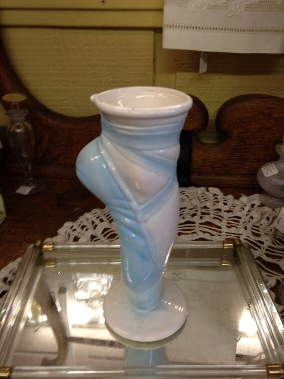 Ceramic Ballerina Vase Made in Japan 8 Tall