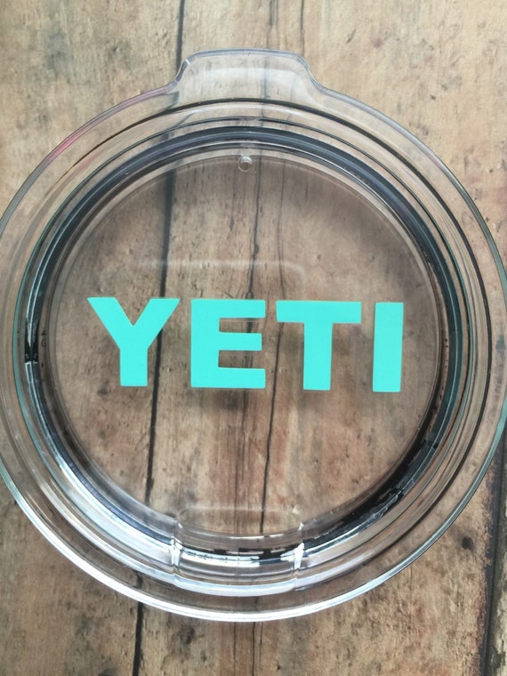 Personalized yeti lid Yeti Lid Tumbler Decal Yeti Logo for