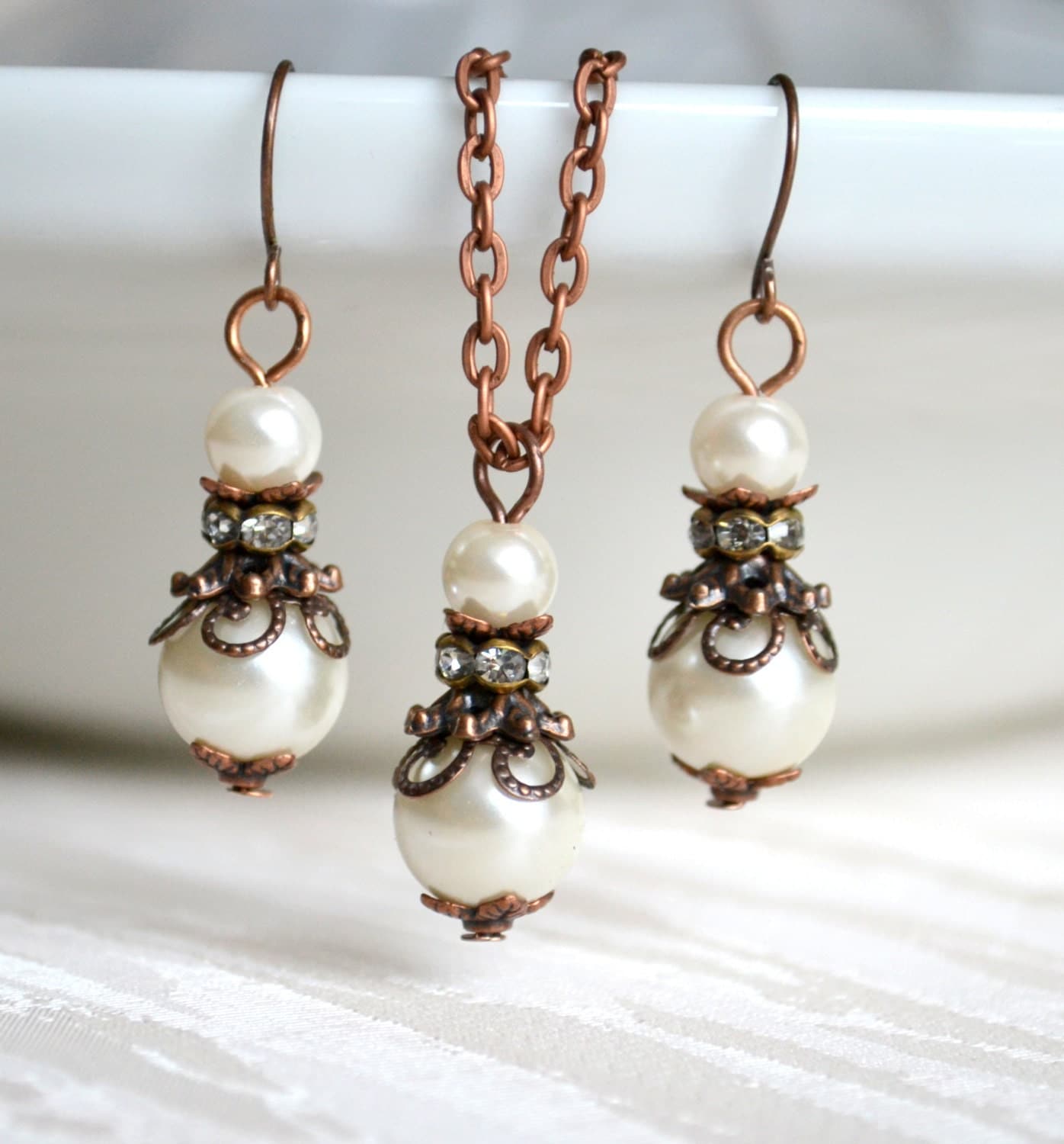 Rustic Wedding Earrings 4