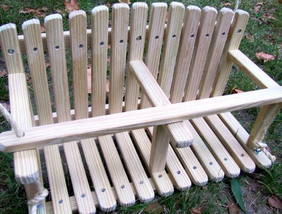 Kiefer Doppel Schaukel Kinder Holzschaukel Garten Spielzeug