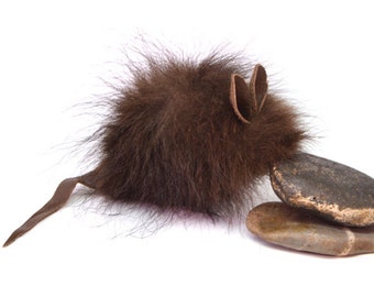 Unique Cat Toy Mouse with optional catnip or silvervine mix
