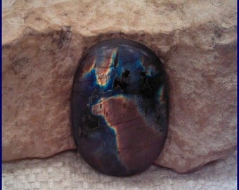 Labradorite Spectrolite Freeform Cabochon Gem Stone V29