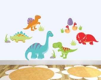 Dinosaur wall decal | Etsy