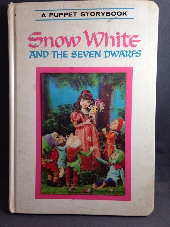 Snow White and the Seven Dwarfs 1968 HC Book