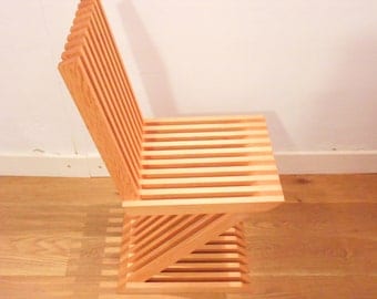 wooden chair IN - douglas fir - fsc certified