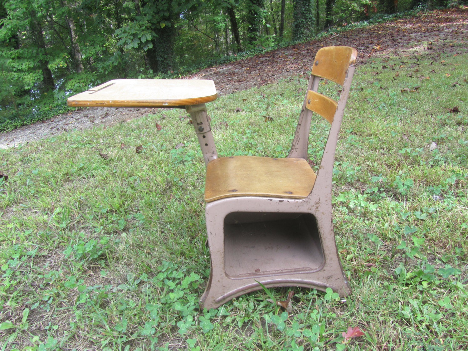 Vintage School Desk Child's School Desk Retro School