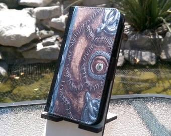 Samsung Galaxy S series and Note Phone Wallet Folio Case - Hocus Pocus Spell Book