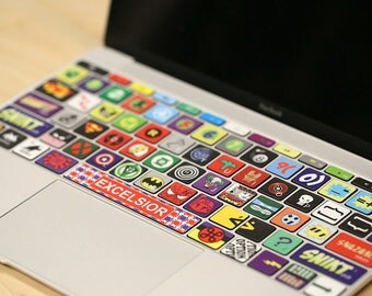 MacBook Keyboard sticker MacBook Air decal apple wireless keyboard Macbook vinyl sticker yingxiong