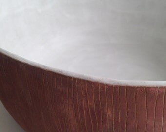 Shell - Steingzeug & glaze, pigments