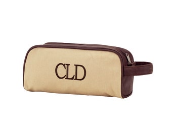 Personalized Mens Toiletry Bag Monogrammed Dopp Kit Monogrammed Toiletry Bag for Men