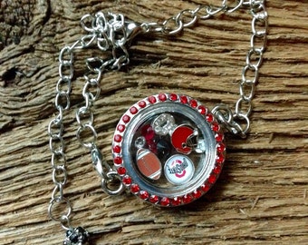 Lotto Di 2 Patch Vintage Ricamate - Ohio State Buckeyes - Ferro Su