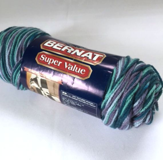 Bernat Super Value Yarn Worsted Weight 5 oz by MoomettesCrochet