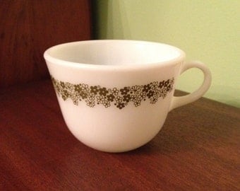Vintage Pyrex Spring Blossom Mug Coffee Cup
