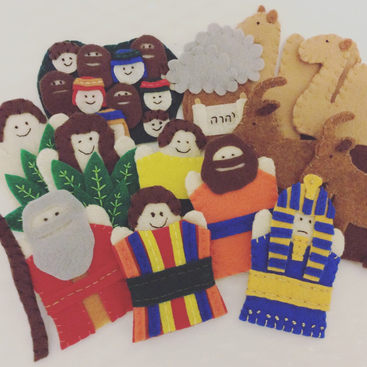 Biblical Children's Finger Puppets Torah Tanakh Bible