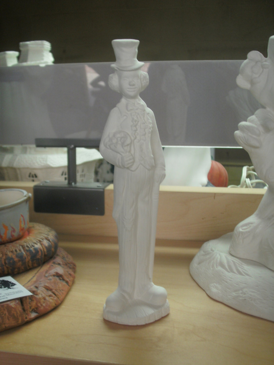 DIY ceramic bisque ready to paint ceramic clowns u paint Kids