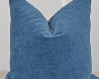 Blue Velvet Pillow Cover,Blue Pillow Cover,Velvet Pillow Cover,velvet pillow cover