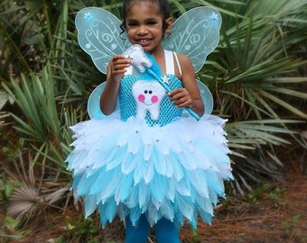 Tooth fairy costume/ fairy costume/ Tooth fairy tutu/ tinker bell tutu/ tinker bell costume/ Halloween costume/ tooth fairy dress