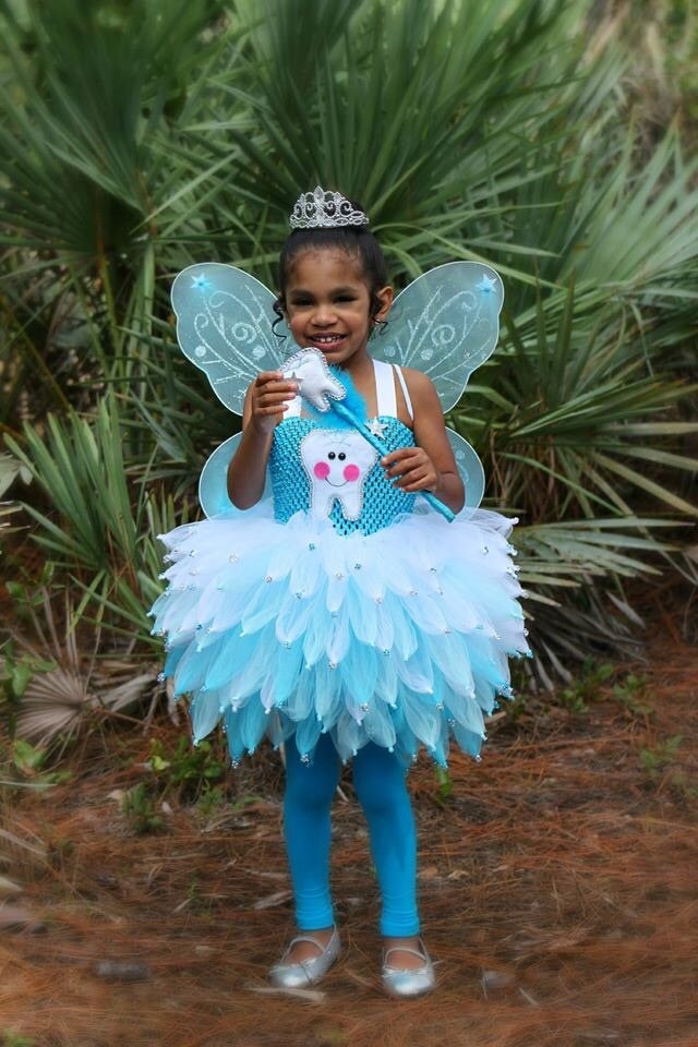 Tooth fairy costume/ fairy costume/ Tooth fairy tutu/ tinker
