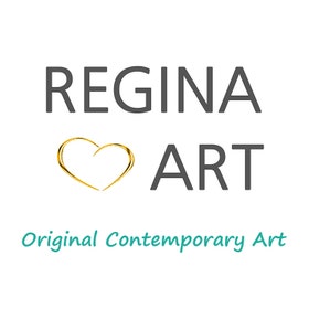 Regina Art Original Abstract Landscapes Floral Art by ReginaArt