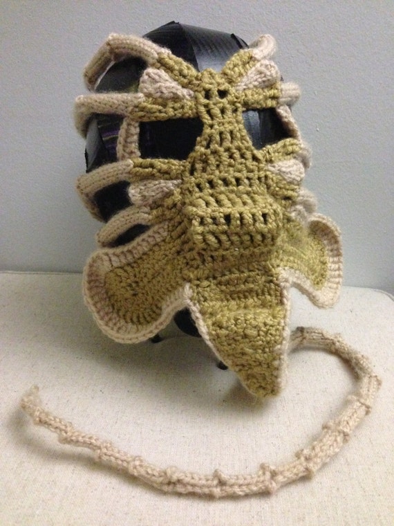 Xenomorph Alien Facehugger Face Warmer PDF Patern