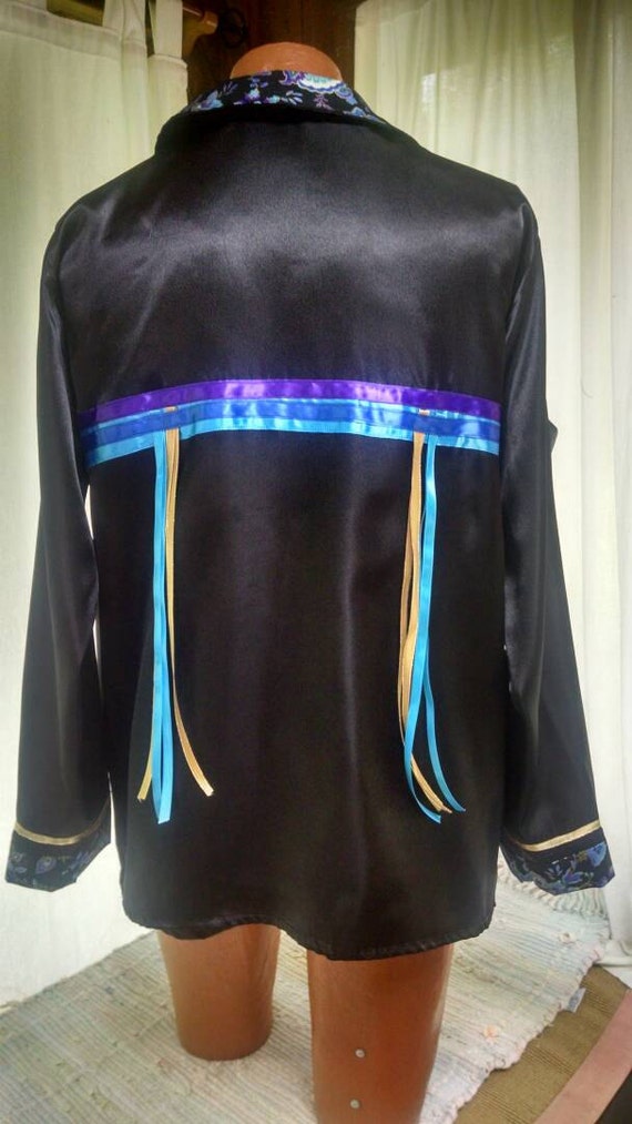 mens native ribbon shirts