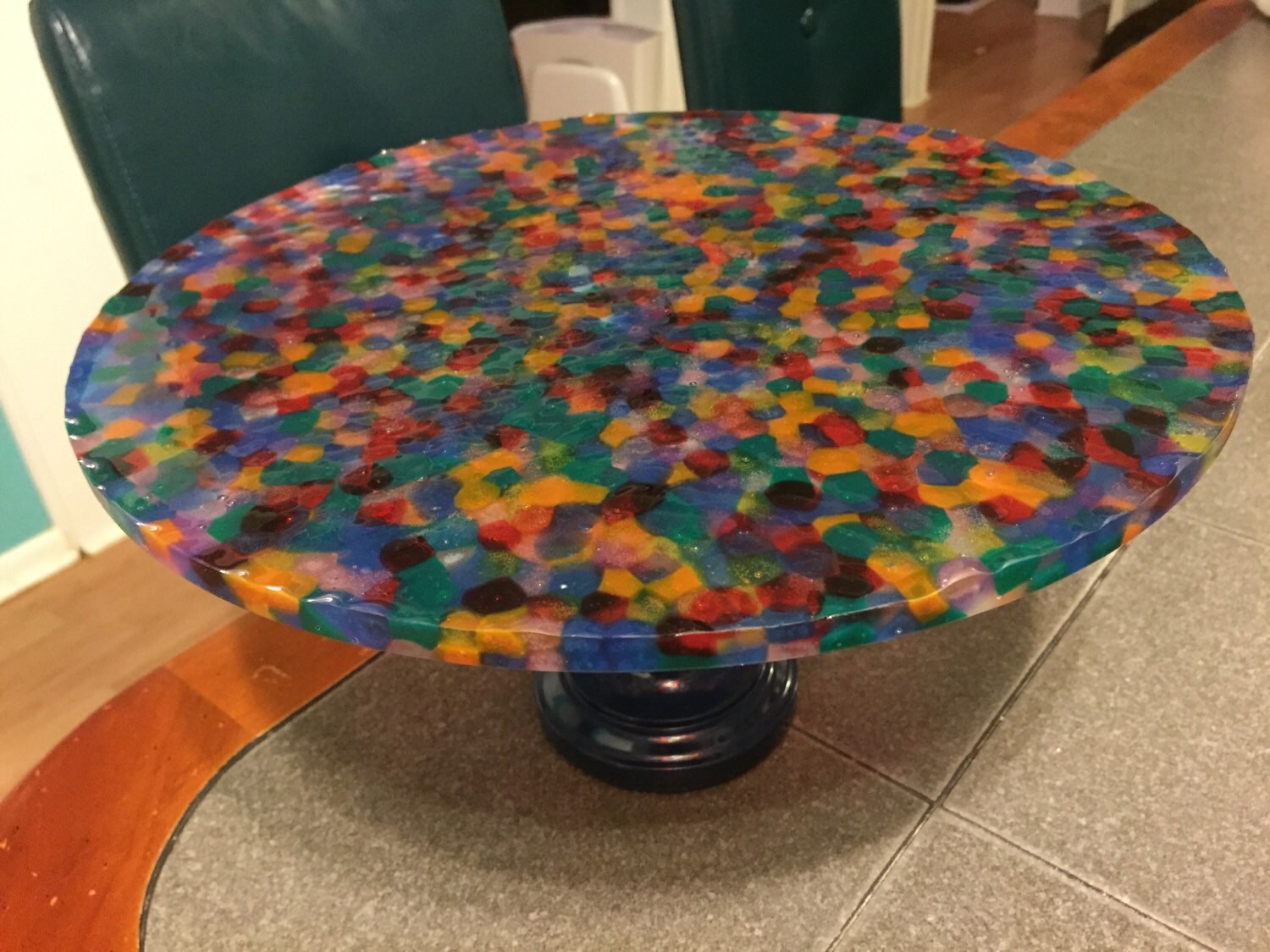 Stained Glass Cake Stand