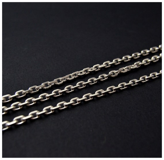 Sterling Silver Chain. Solid 925 Silver Chain Necklace
