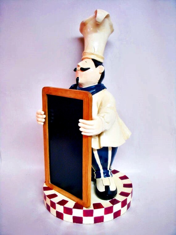 CHALKBOARD BISTRO CHEF Kitchen Decor