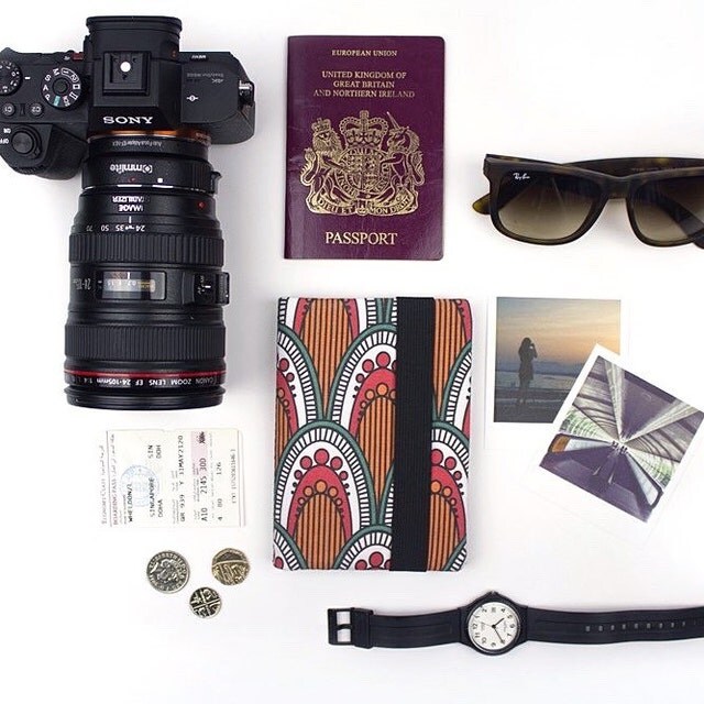 Quirky travel accessories in my own designed by PuntoBelle on Etsy