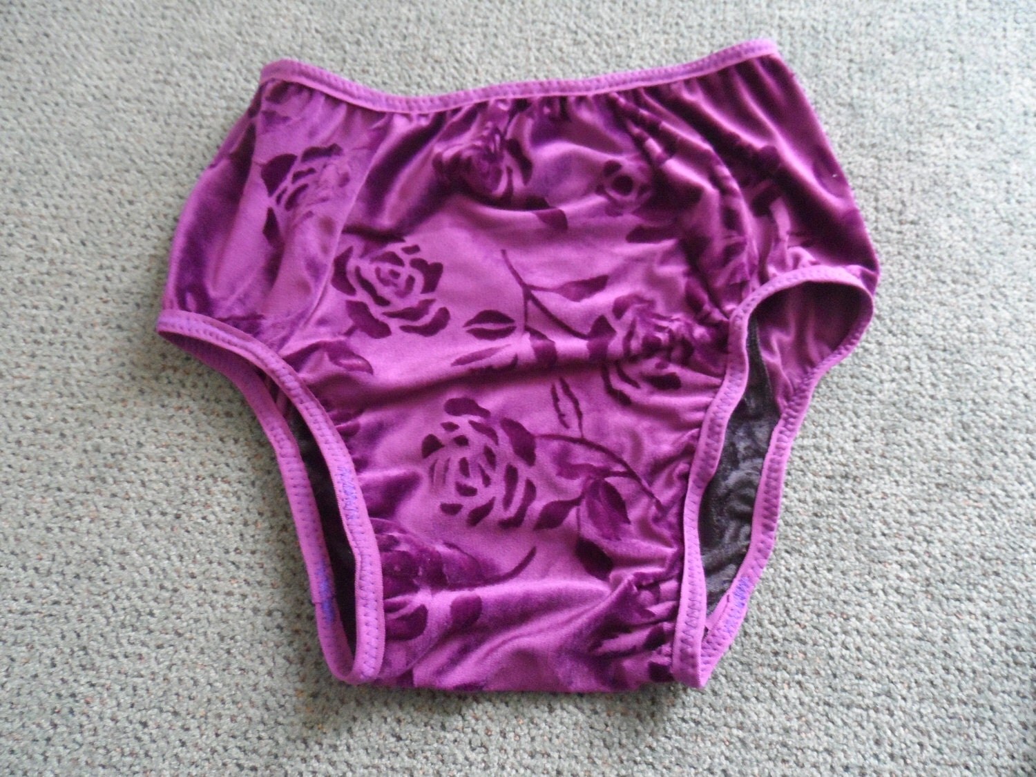 velvet training pants