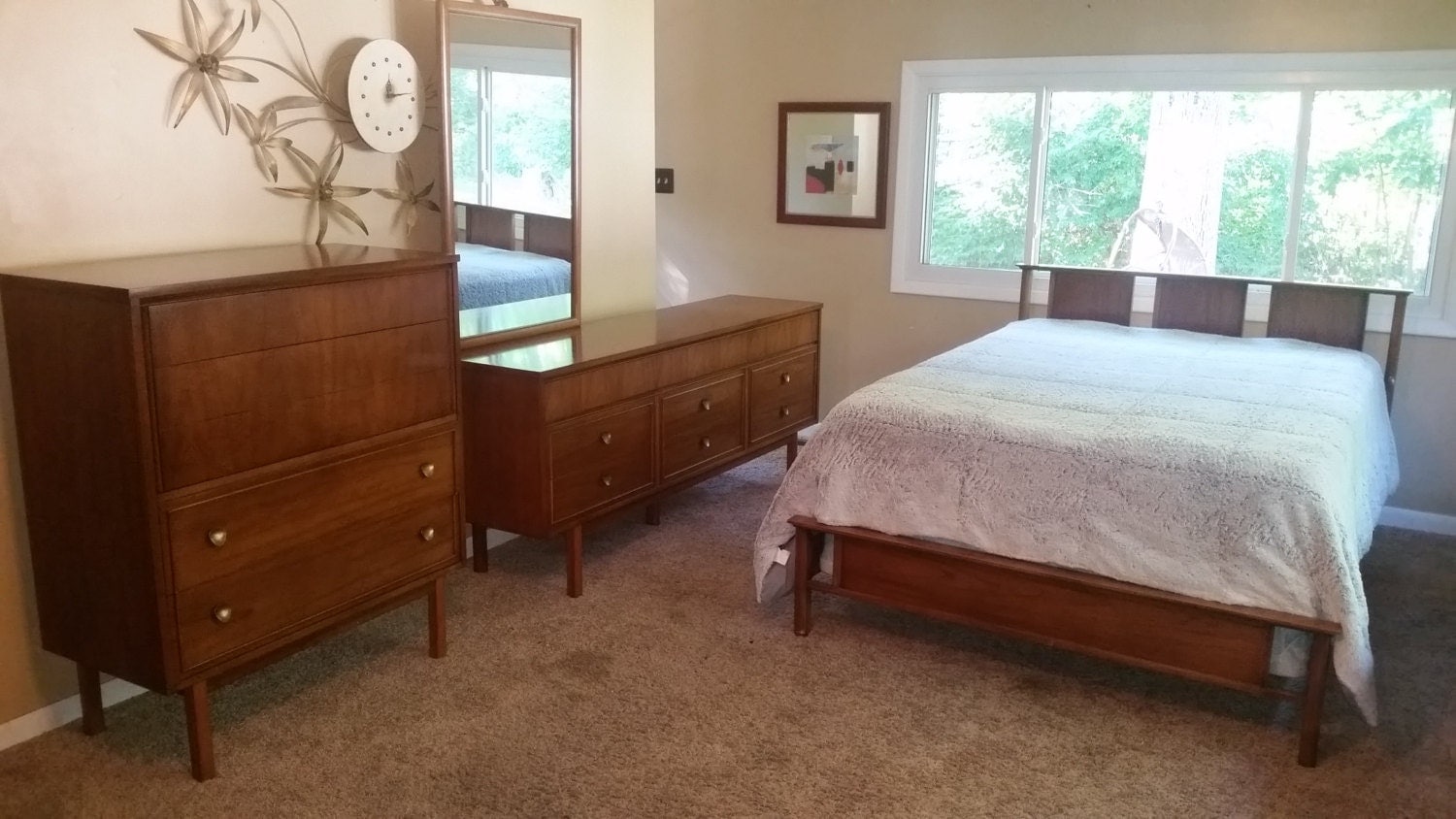 mid century dixie bedroom furniture