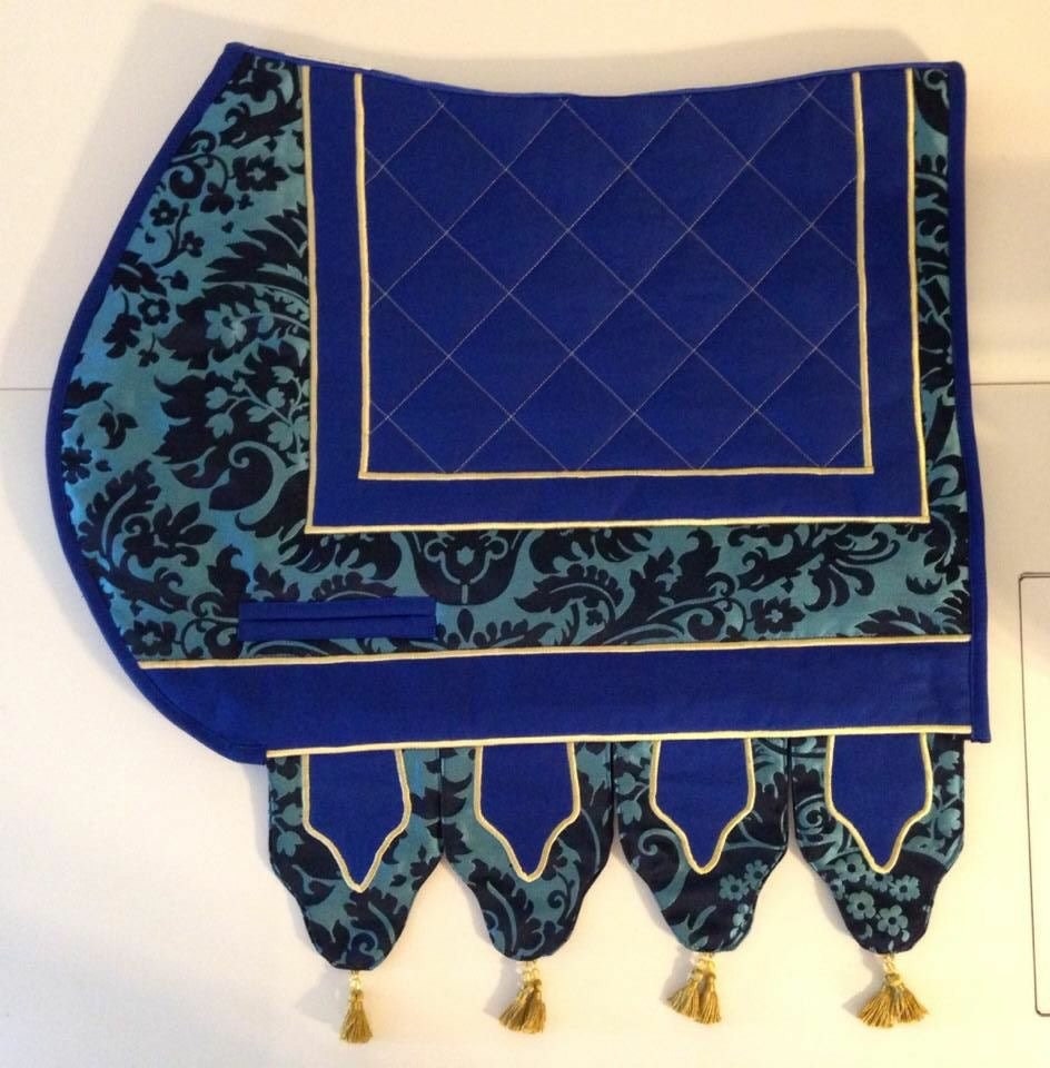 Medieval saddle pad fantasy renaissance horse tack