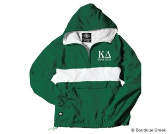 KD Kappa Delta Classic Letters Anorak Jacket