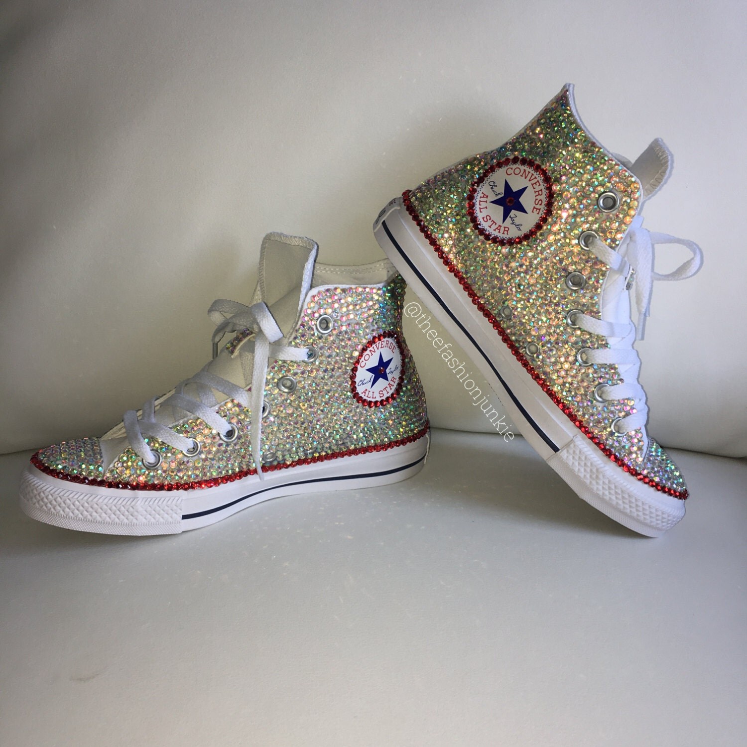 Bling High Top Converse