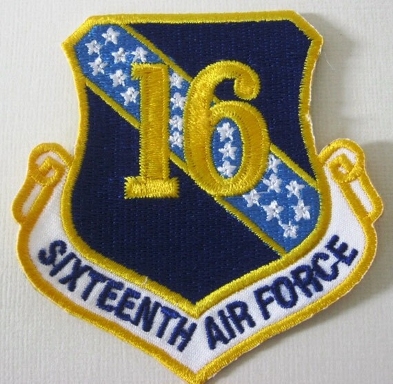 Sixteenth Air Force Patch