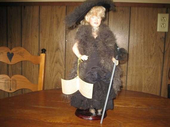 vintage mae west doll