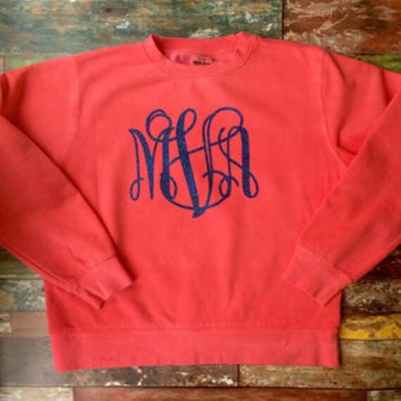 Monogrammed Toddler Sweatshirt Monogram by SassySouthernSister