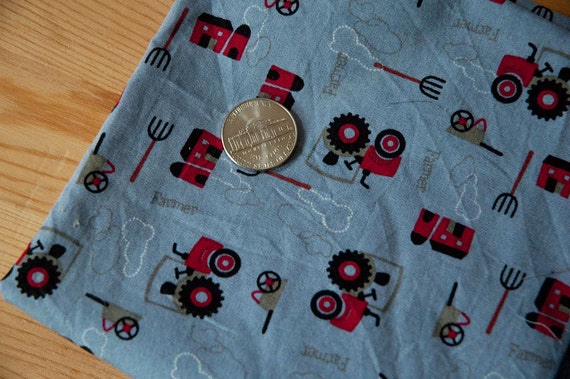 Fabric with Farm Themed Designs