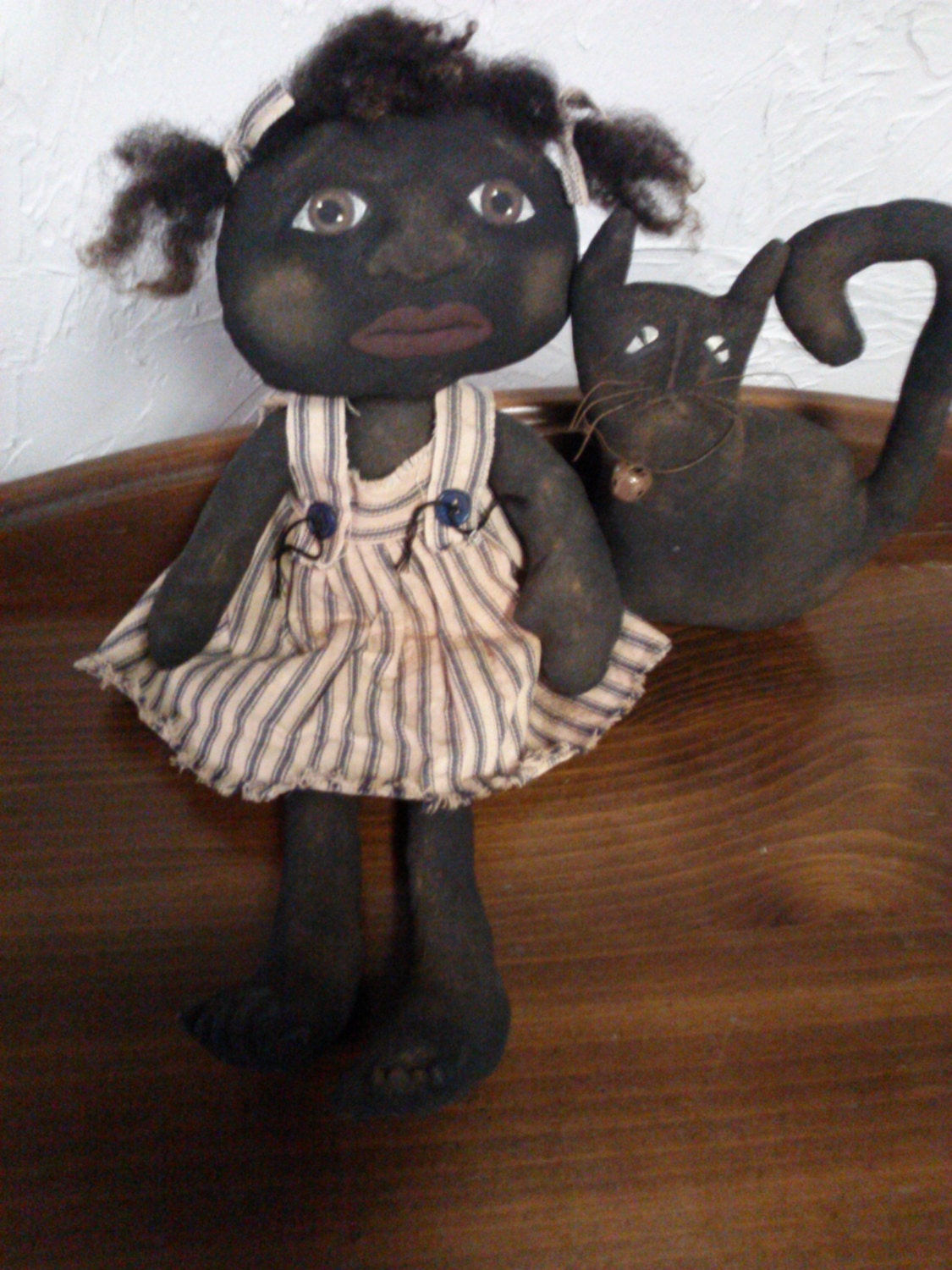 primitive cat doll