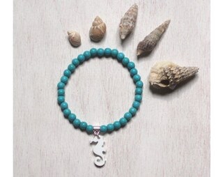 KIDULT Bracciale Rigido Donna – Cavalluccio Marino Free Spirit – Acciaio 316L Con Cristallo – Regalo Simbolico