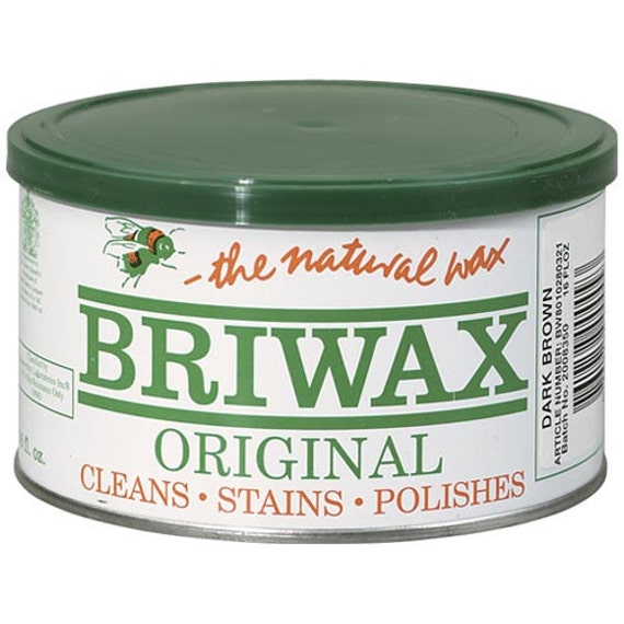 Briwax Paste Wax 16 Oz. All Colors Original Wood Furniture