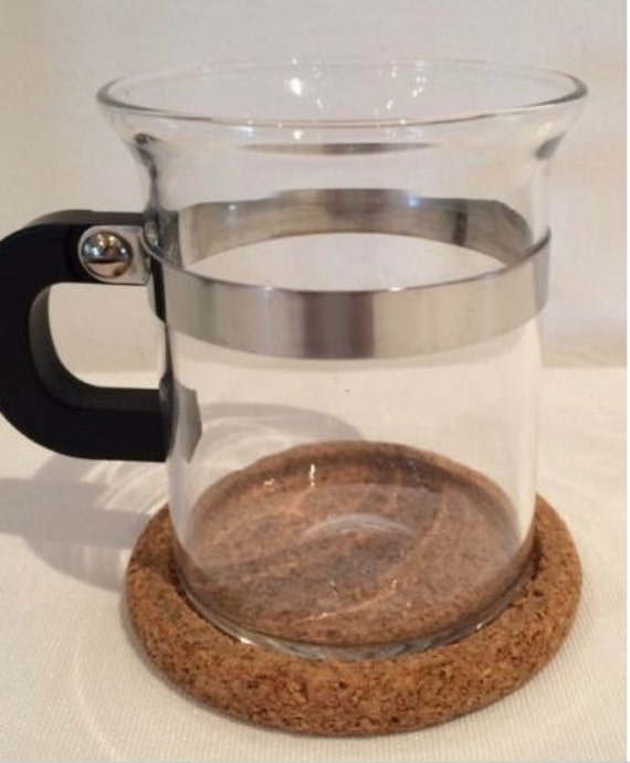 Bodum Vintage Chambord style glass mug and by modernlookvintage