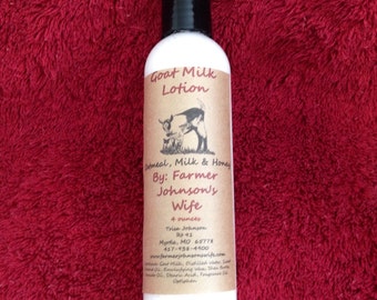 Goat Milk Lotion Oatmeal, Milk & Honey 4 oz