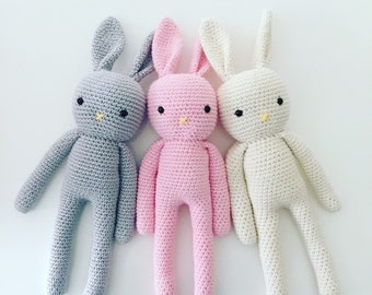 Amigurumi Bunny Crochet Bunny Handmade Bunny Crochet Toy Newborn Gift Child Gift Baby Shower Gift Plush Toy Amigurumi Rabbit, Newborn Prop