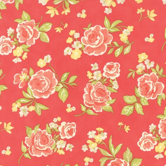 Items similar to Strawberry Fields Revisited Fabric - One yard - Fig