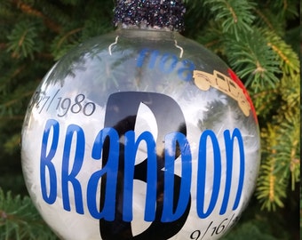Personalized Angel Ornament