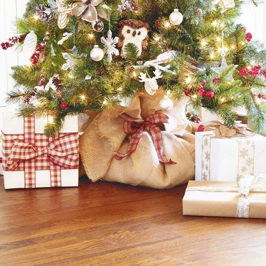 Christmas tree wrap Burlap Christmas Tree Wrap Burlap Tree